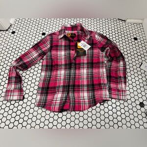 NWT Browning plaid button down shirt size medium